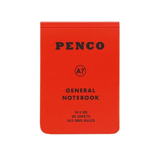 Hightide Penco Soft PP Reporter Notebook A7 (Grid)