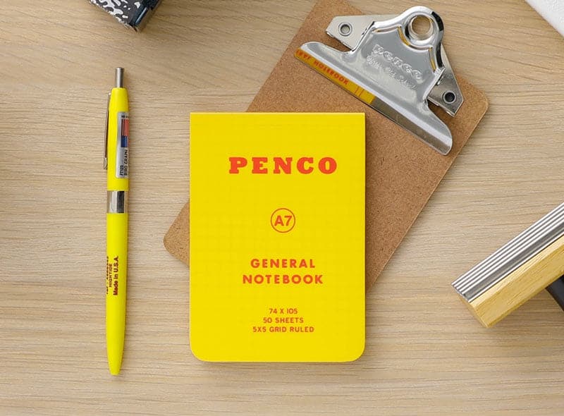 Hightide Penco Soft PP Reporter Notebook A7 (Grid)