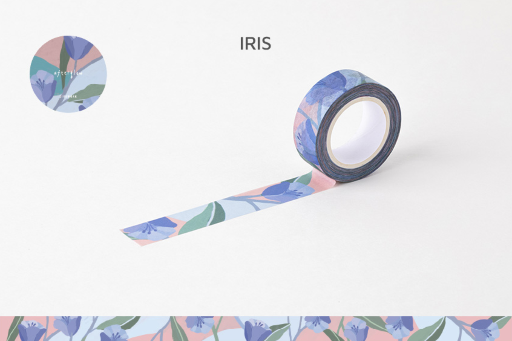 LIVEWORK Afterglow PAPER TAPE - 15MM - Iris