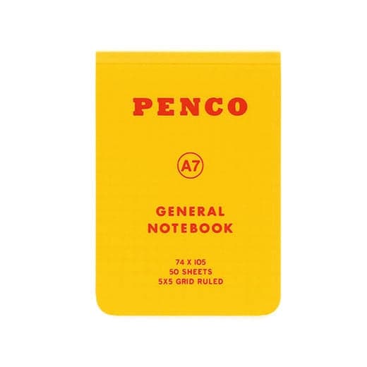 Hightide Penco Soft PP Reporter Notebook (A7, Grid)