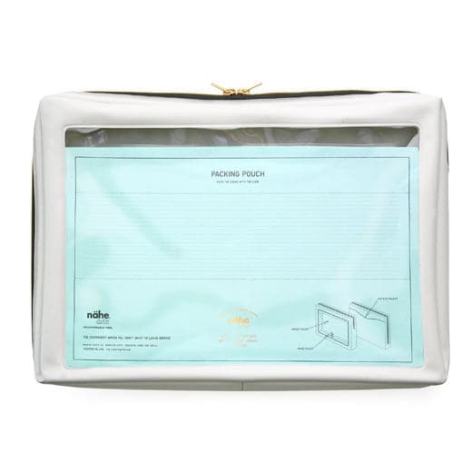 Hightide Nahe Packing Pouch (XL) - Gold Zipper