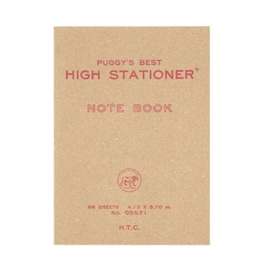 Hightide Puggy's Paperback Pocket Notebook