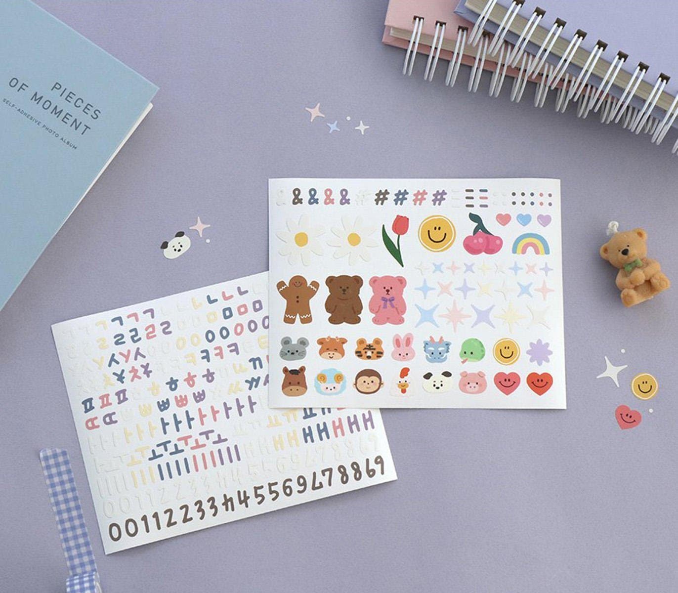 Iconic self-adhesive photo album (half-size)