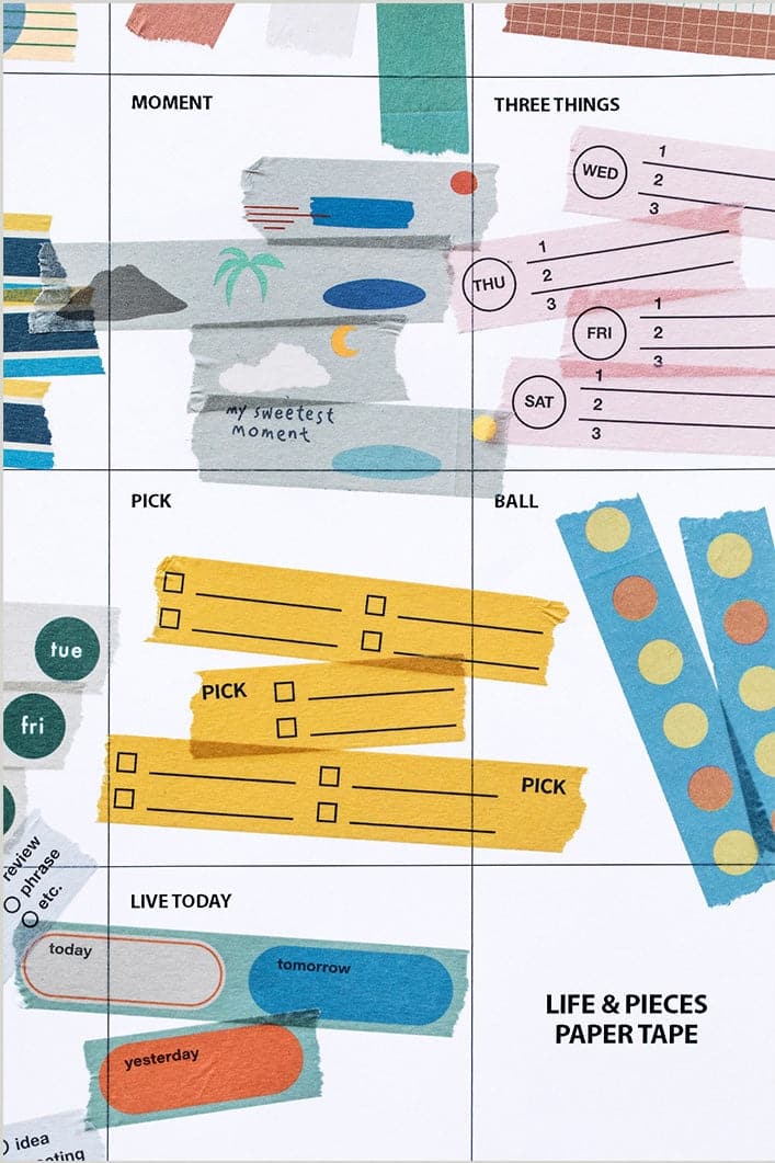 Livework Life & Pieces Masking Tape - Moment