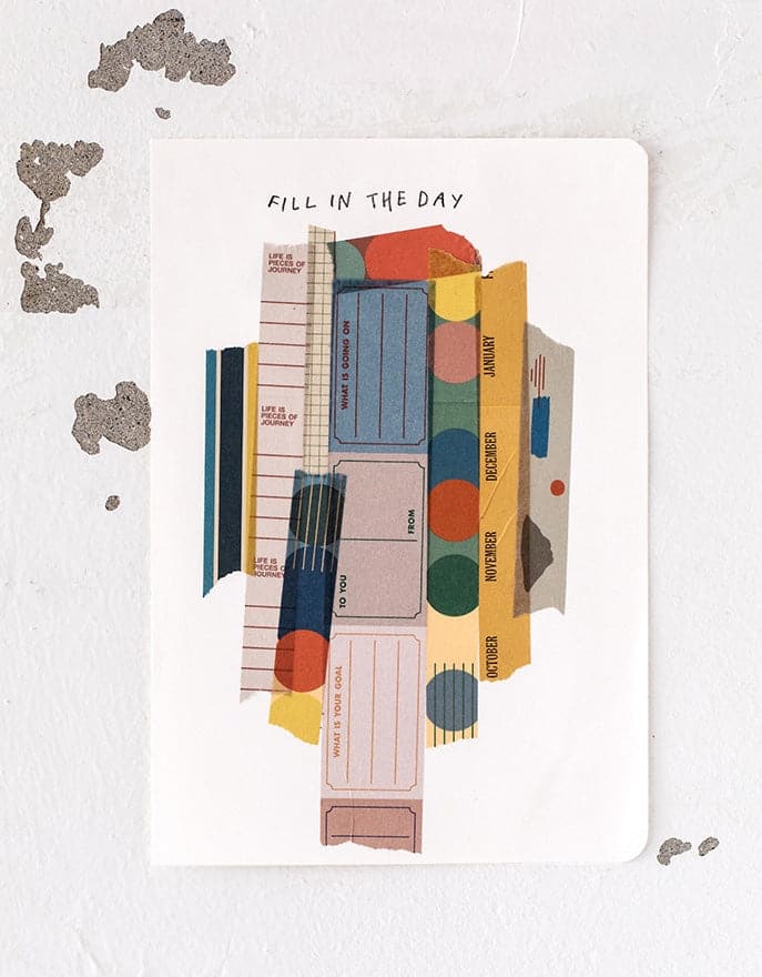 Livework Life & Pieces Masking Tape - Colourful