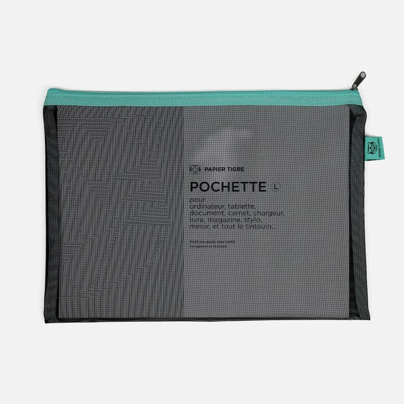 Papier Tigre Mesh Pocket - Large