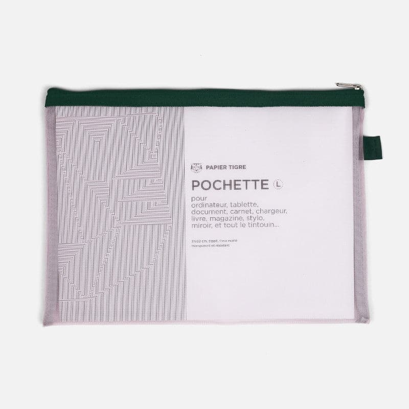 Papier Tigre Mesh Pocket - Large