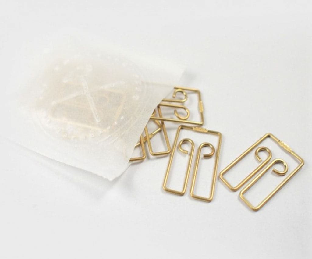 Tools to Live By Brass Clips (Owl)