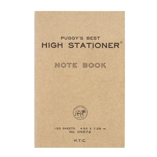 Hightide Puggy's Paperback Pocket Notebook