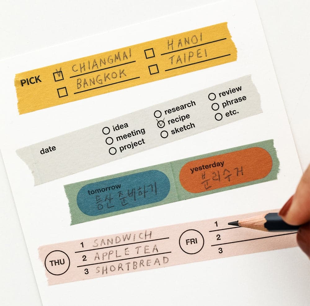 Livework Life & Pieces Masking Tape - Pick