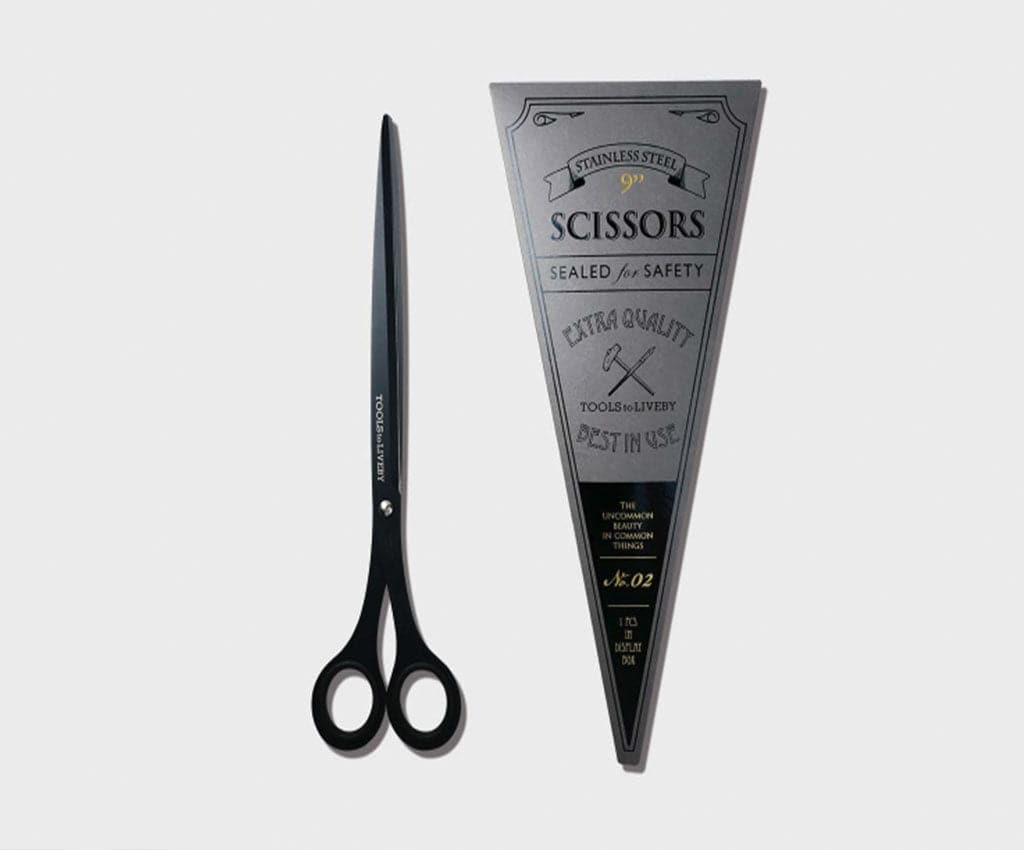 Tools to Live By -- Scissors 9" -- Black