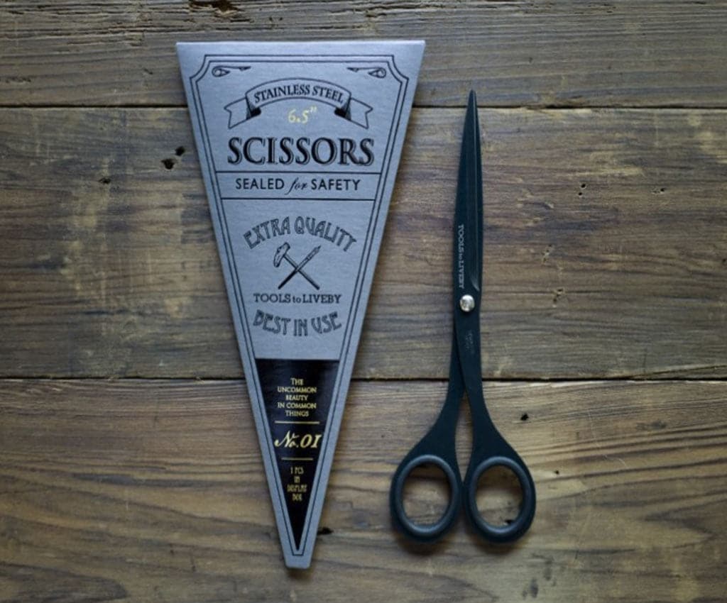 Tools to Live By -- Scissors 6.5" -- Black