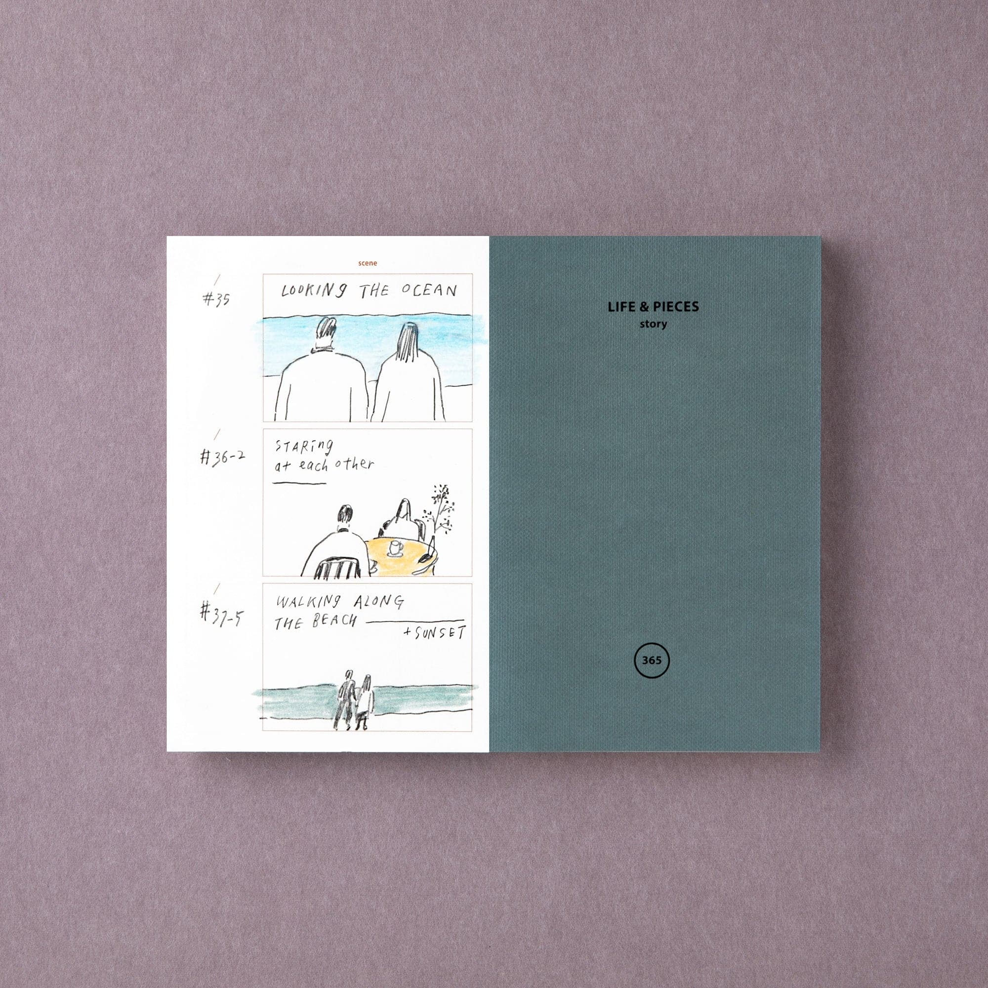 Livework Life & Pieces Notebook Small (A6, Story)