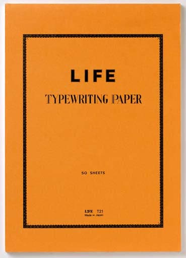 Life Typing Paper -- A4