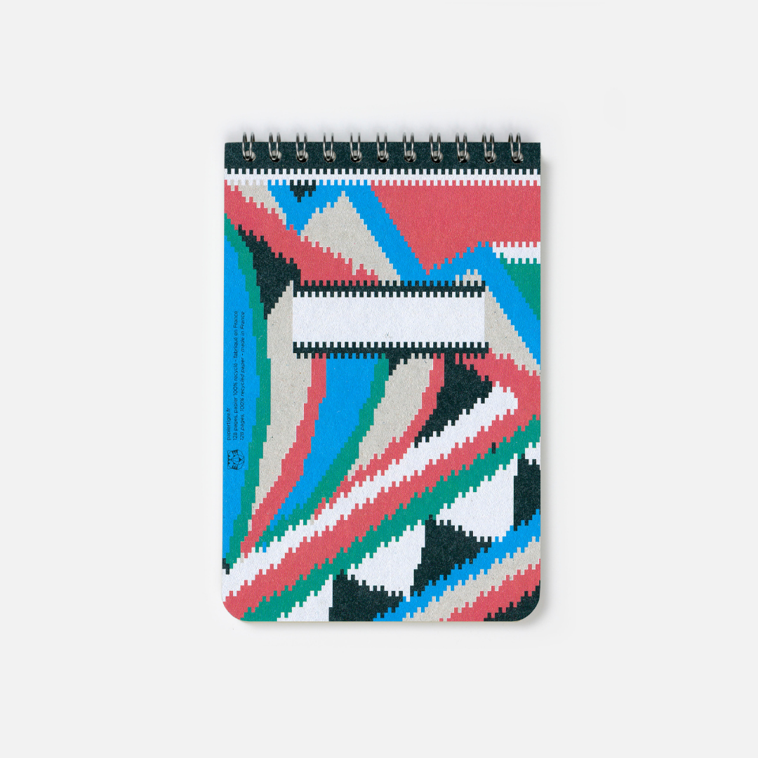 Papier Tigre Reporter Notebook (A6, Lined-Plain) - Tissé