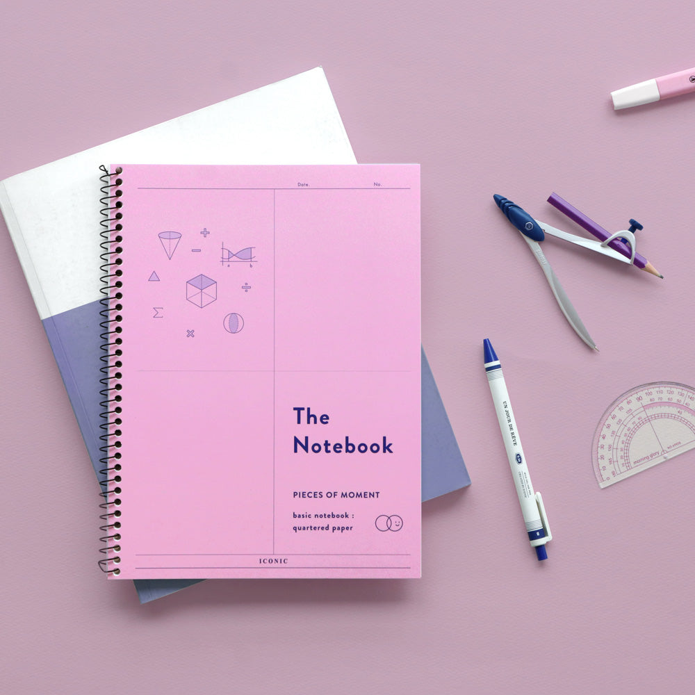 Iconic Basic Notebook [Quartered Paper]