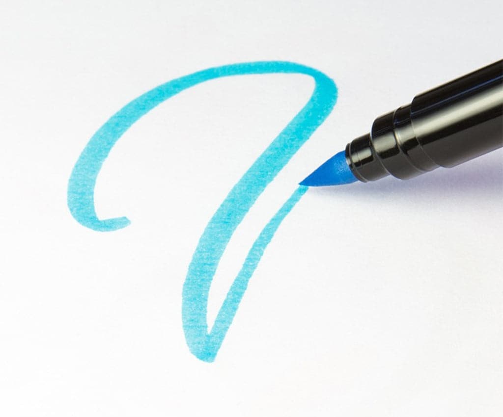 Milan Fibre Brush Pens (10 pk)