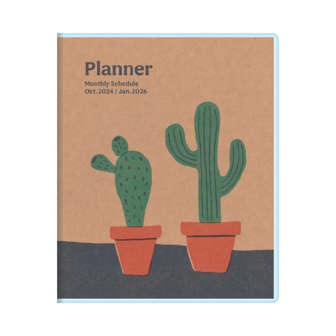 Hightide 2025 Monthly Cactus Planner