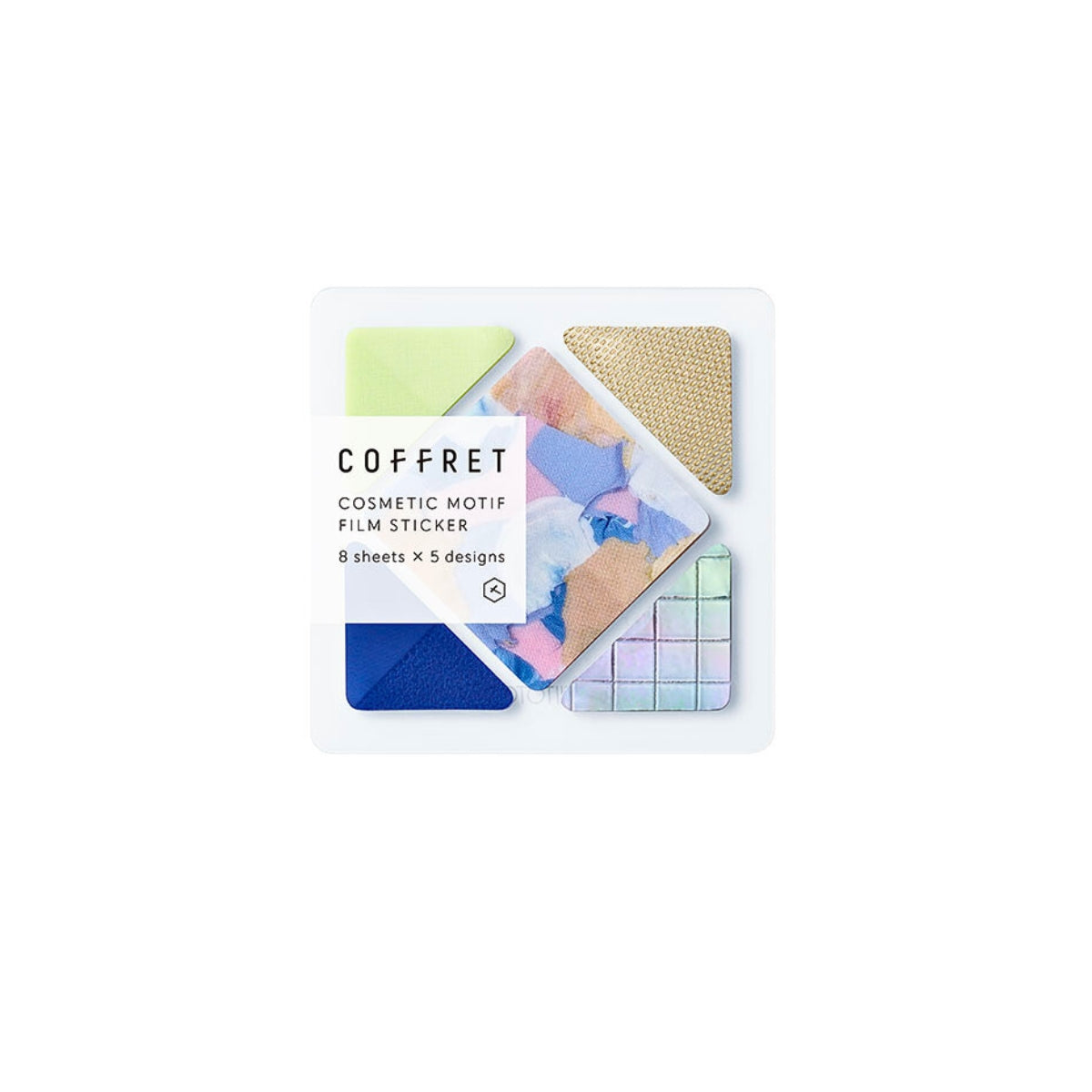 KING JIM COFFRET Cosmetic Film Sticker Set