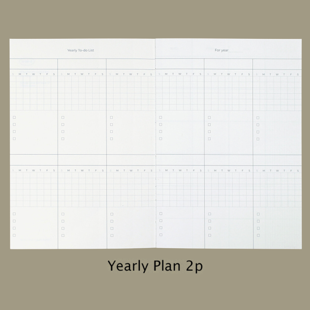 Paperian Lists To Live By Undated Planner