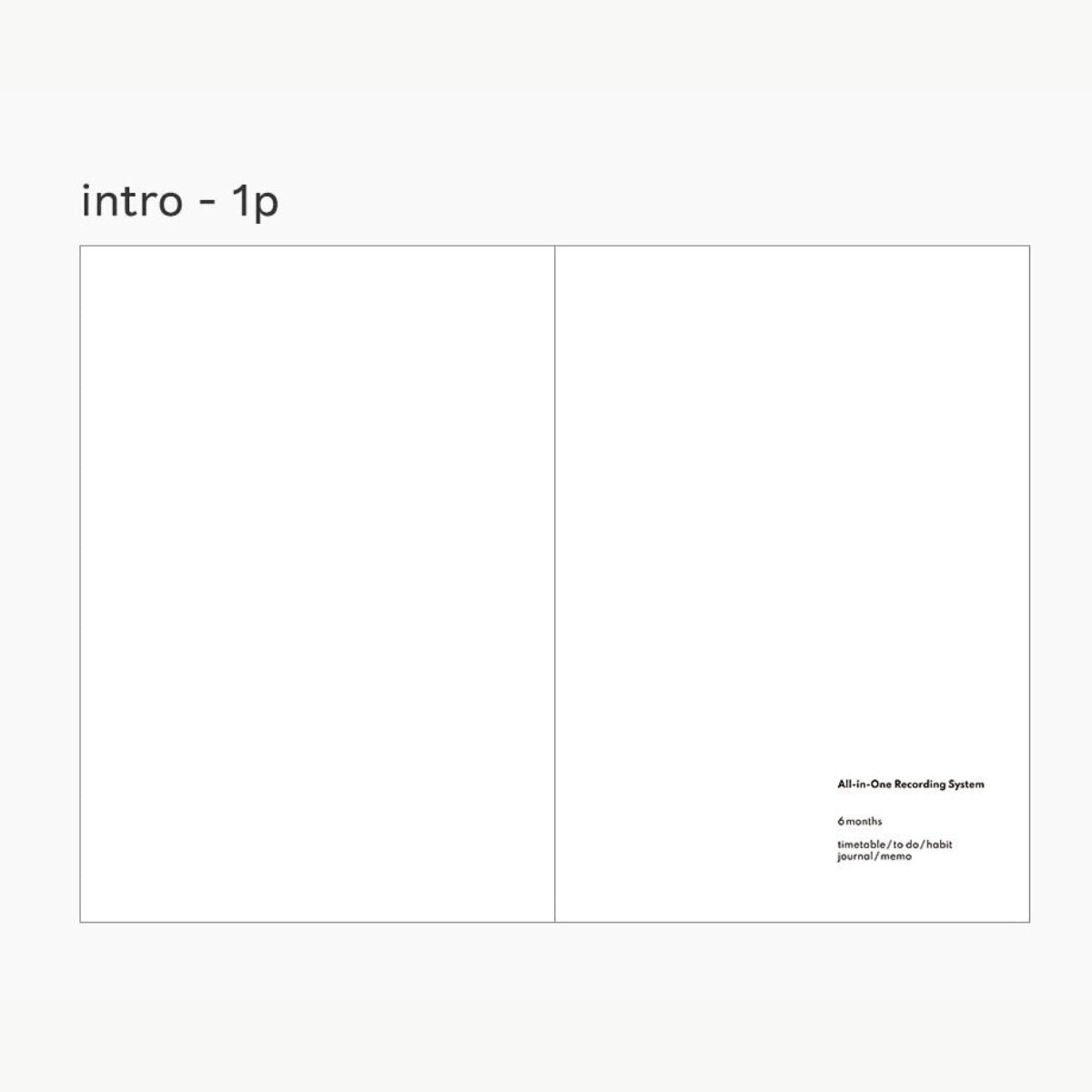 Livework Little Things Recording System Diary