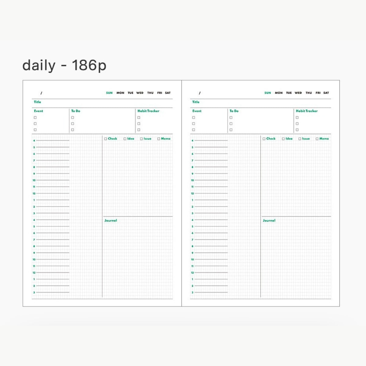 Livework Little Things Recording System Diary
