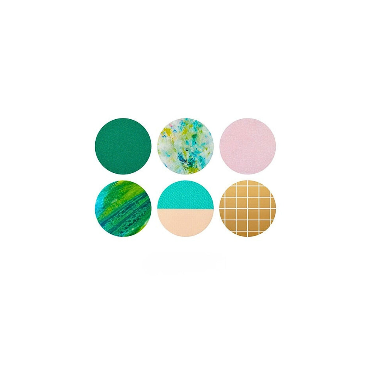 KING JIM COFFRET Cosmetic Film Sticker Set