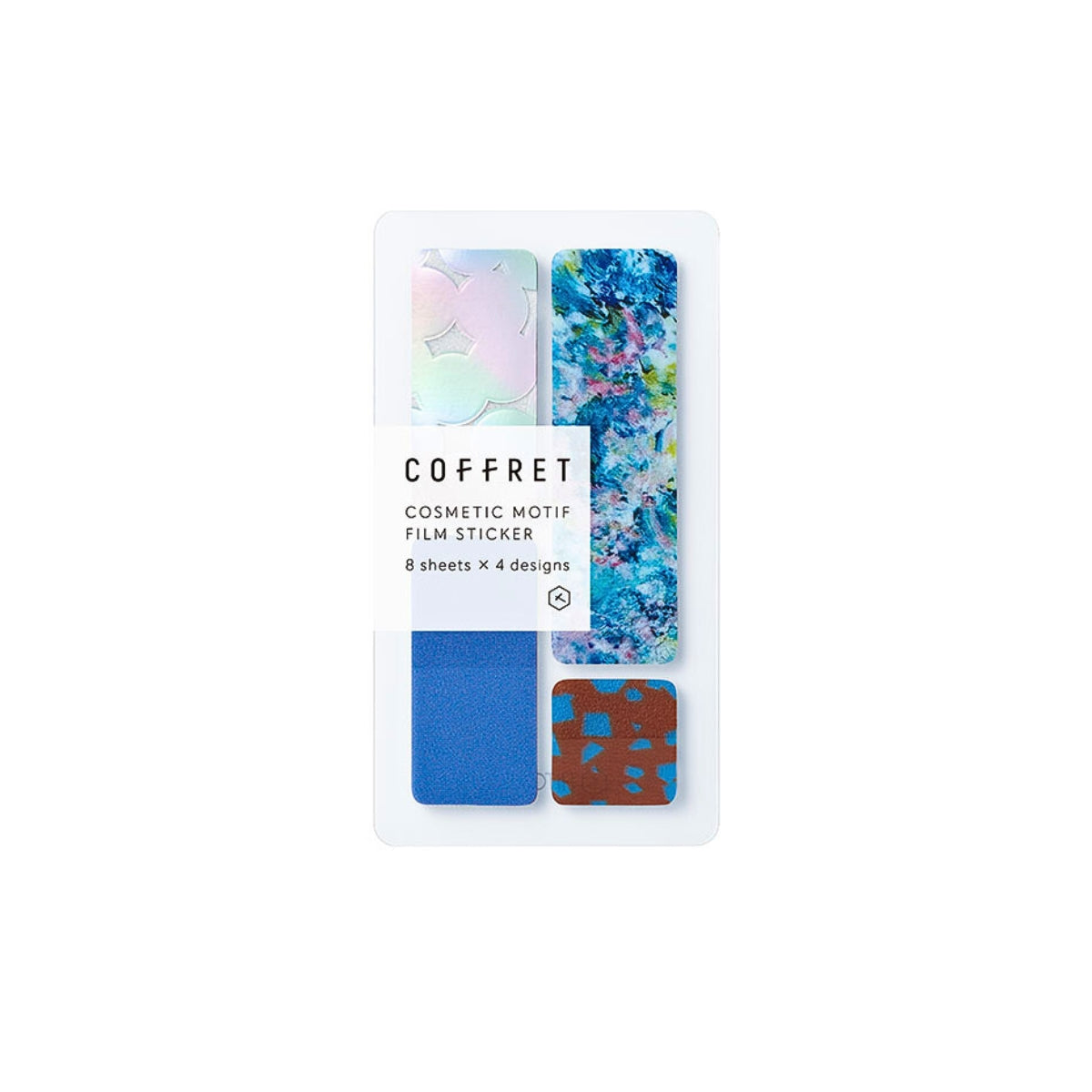 KING JIM COFFRET Cosmetic Film Sticker Set