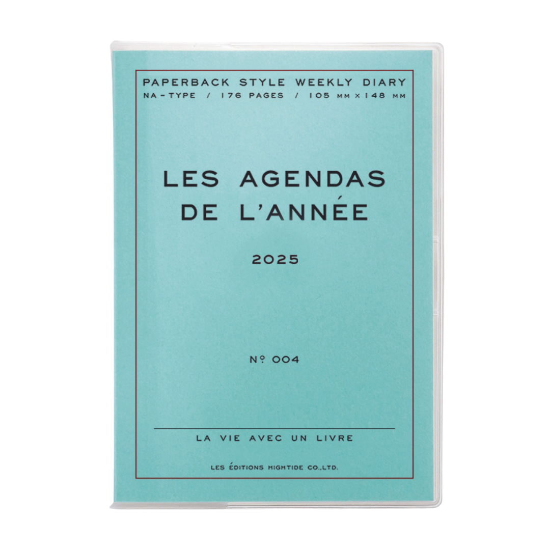 Hightide 2025 Weekly + Monthly Planner A6 [Les Agendas De L'annee]