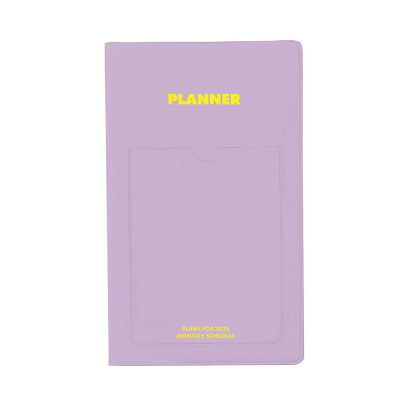 Hightide 2026 Pop-Colour B6 Monthly Planner
