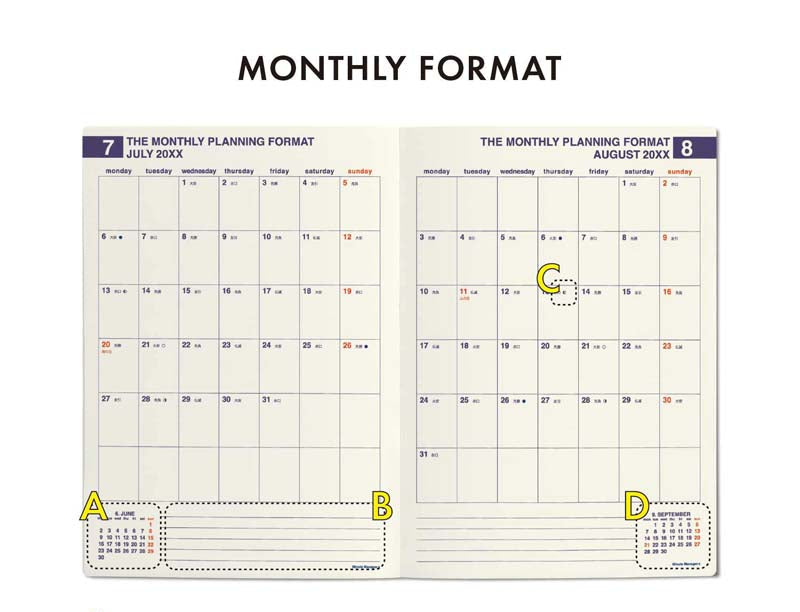 Hightide 2026 Minute Manager A5 Weekly Planner