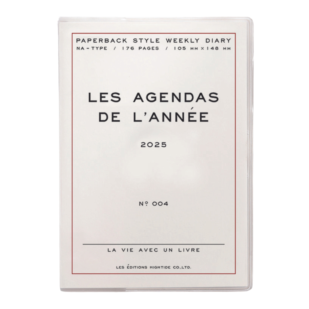 Hightide 2025 Weekly + Monthly Planner A6 [Les Agendas De L'annee]