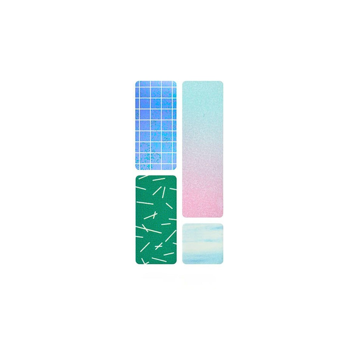 KING JIM COFFRET Cosmetic Film Sticker Set