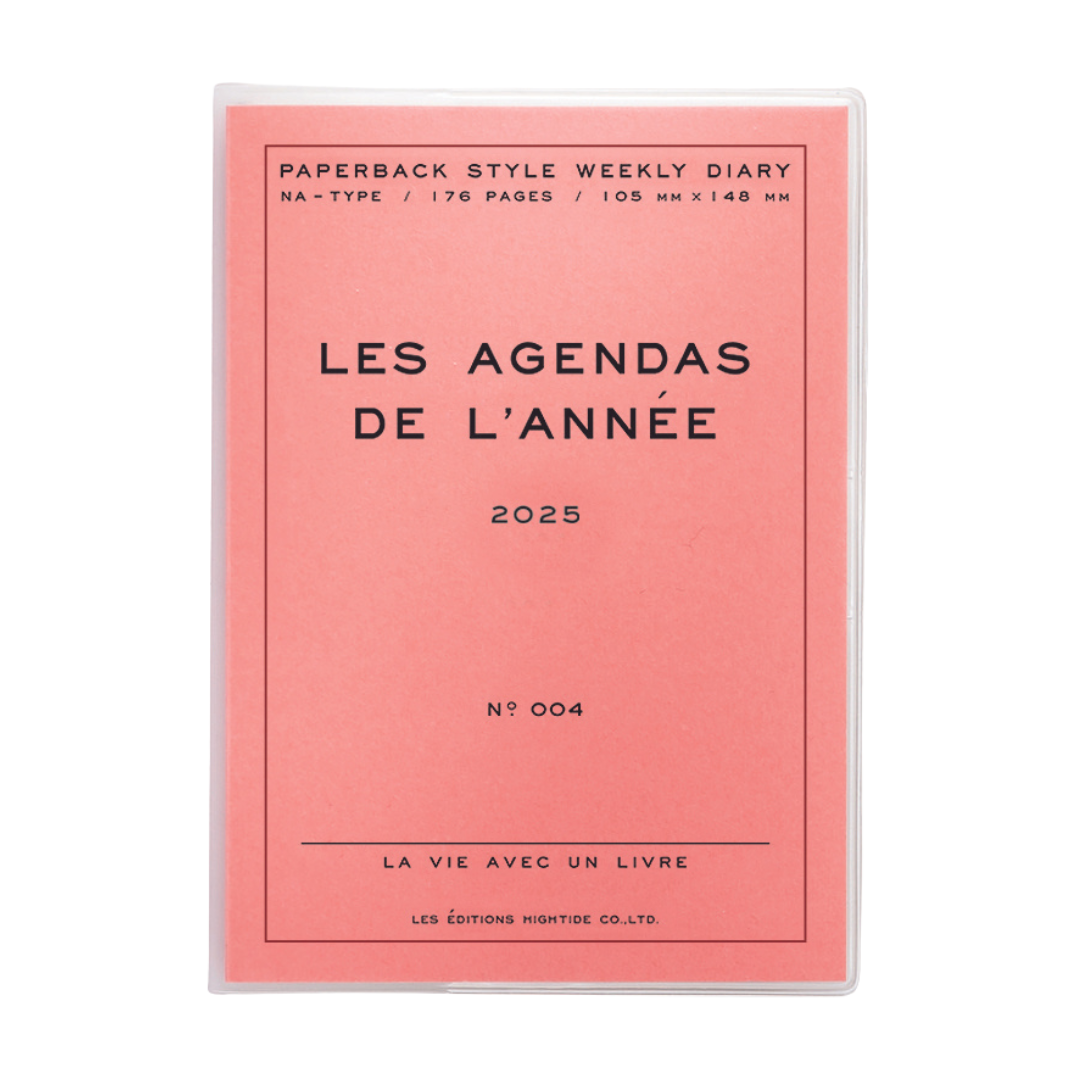 Hightide 2025 Weekly + Monthly Planner A6 [Les Agendas De L'annee]