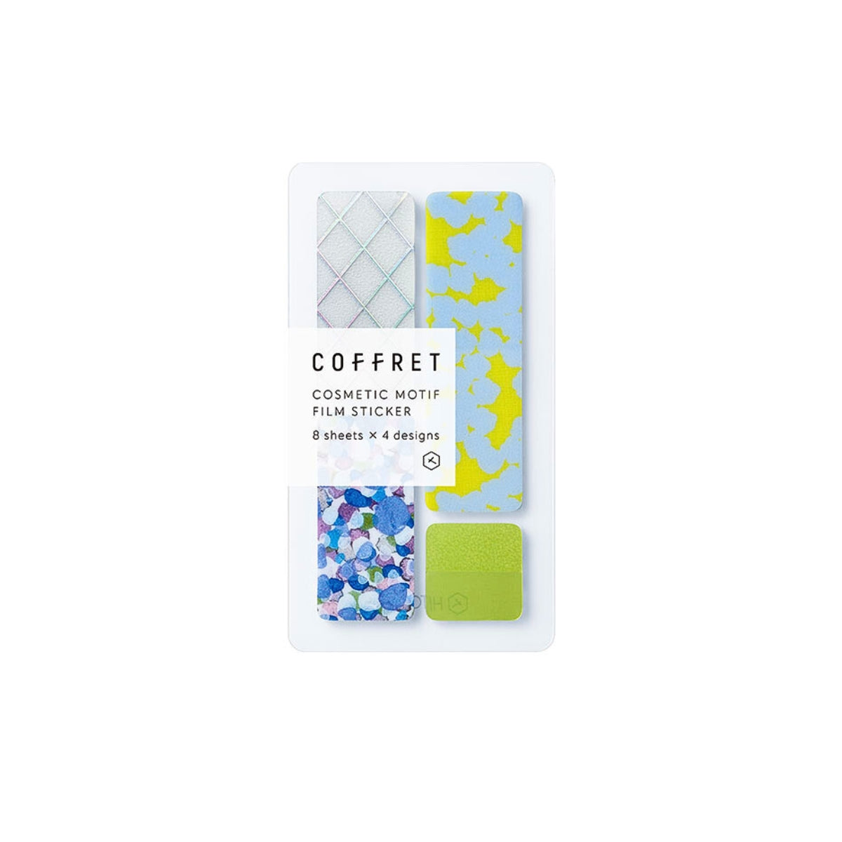 KING JIM COFFRET Cosmetic Film Sticker Set