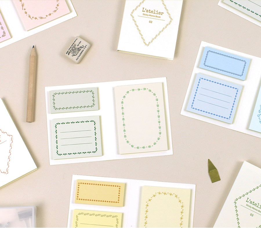 Paperian L'atelier Sticky Memo Book