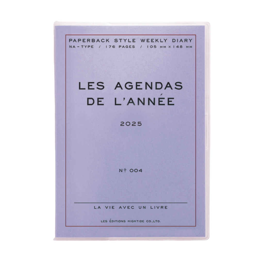 Hightide 2025 Weekly + Monthly Planner A6 [Les Agendas De L'annee]