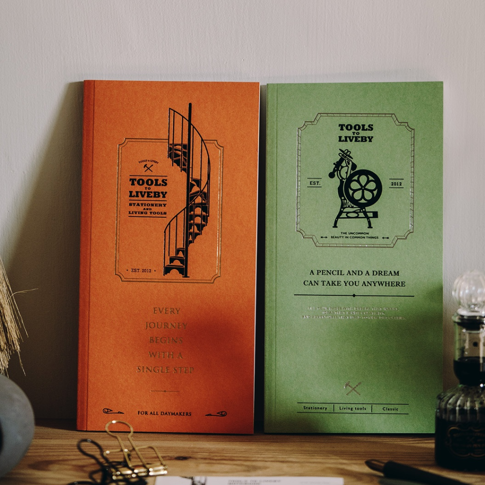 Tools To Live By Letterpress Machine Dot Notebook