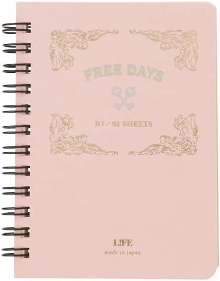 Life Free Days Notebook (B7)