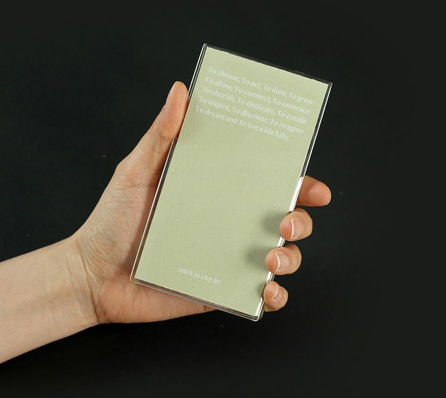 Paperian Lists To Live By Daily Handy Planner