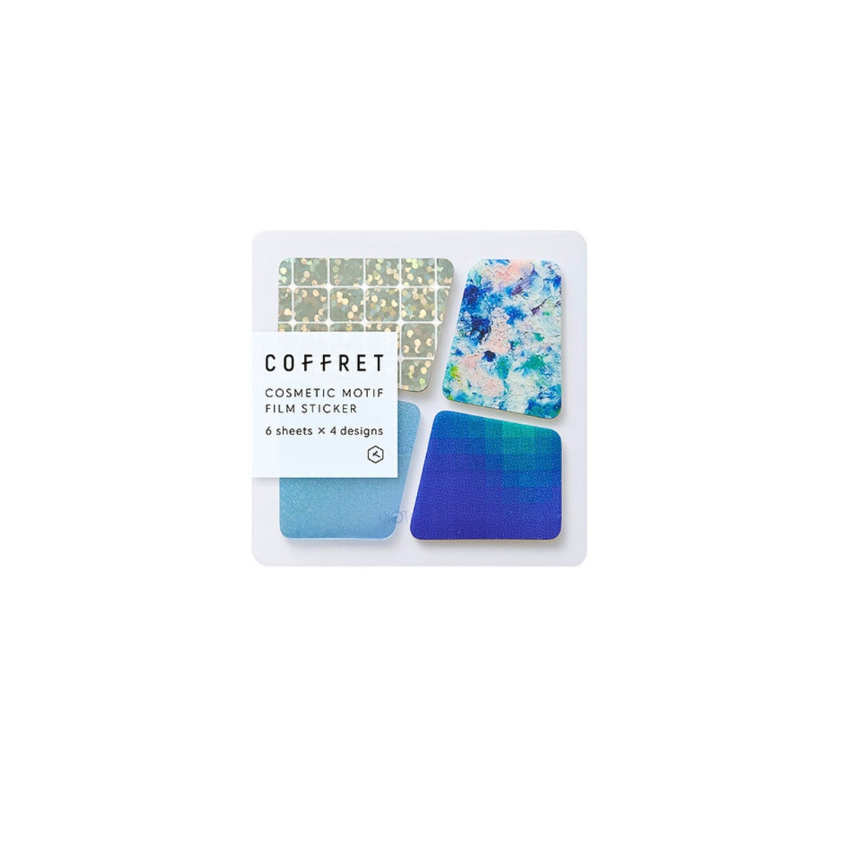 KING JIM COFFRET Cosmetic Film Sticker Set