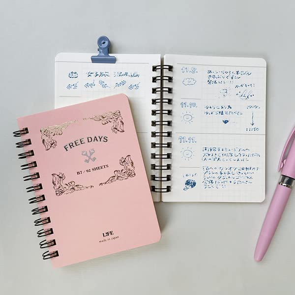 Life Free Days Notebook (B7)