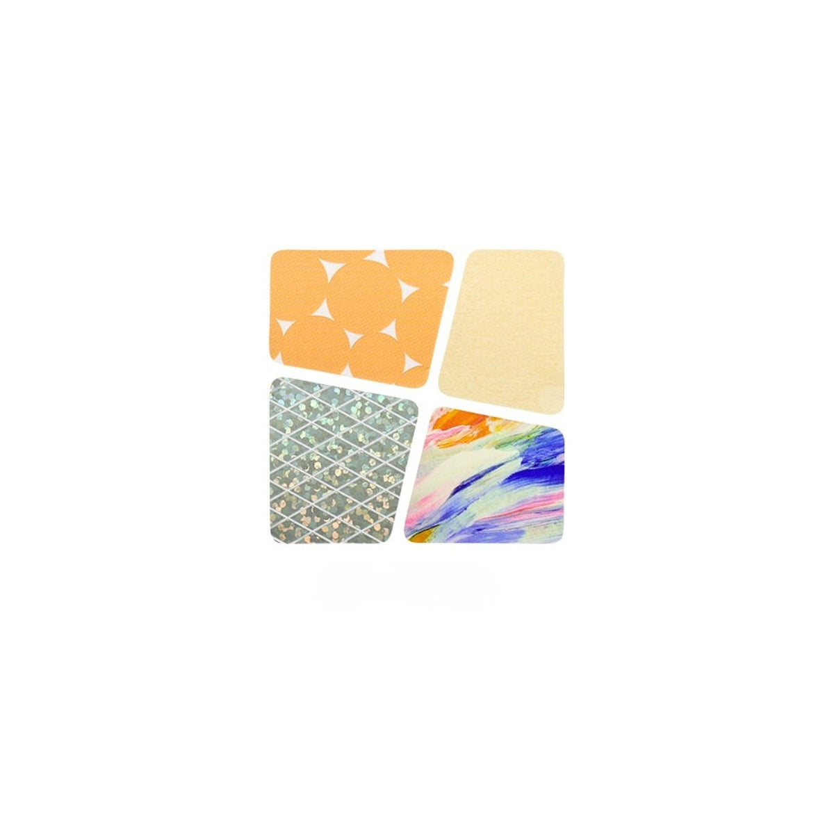 KING JIM COFFRET Cosmetic Film Sticker Set