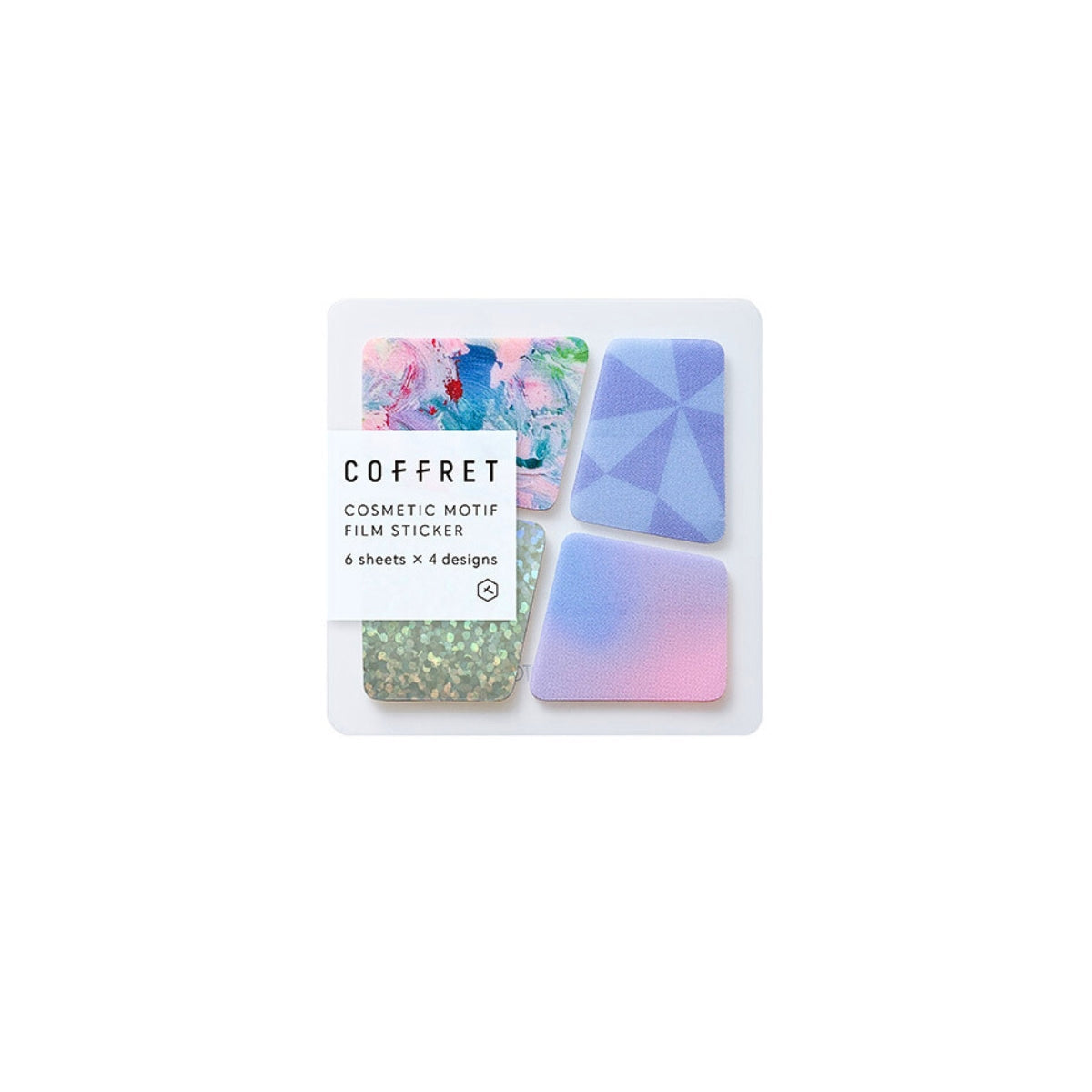 KING JIM COFFRET Cosmetic Film Sticker Set