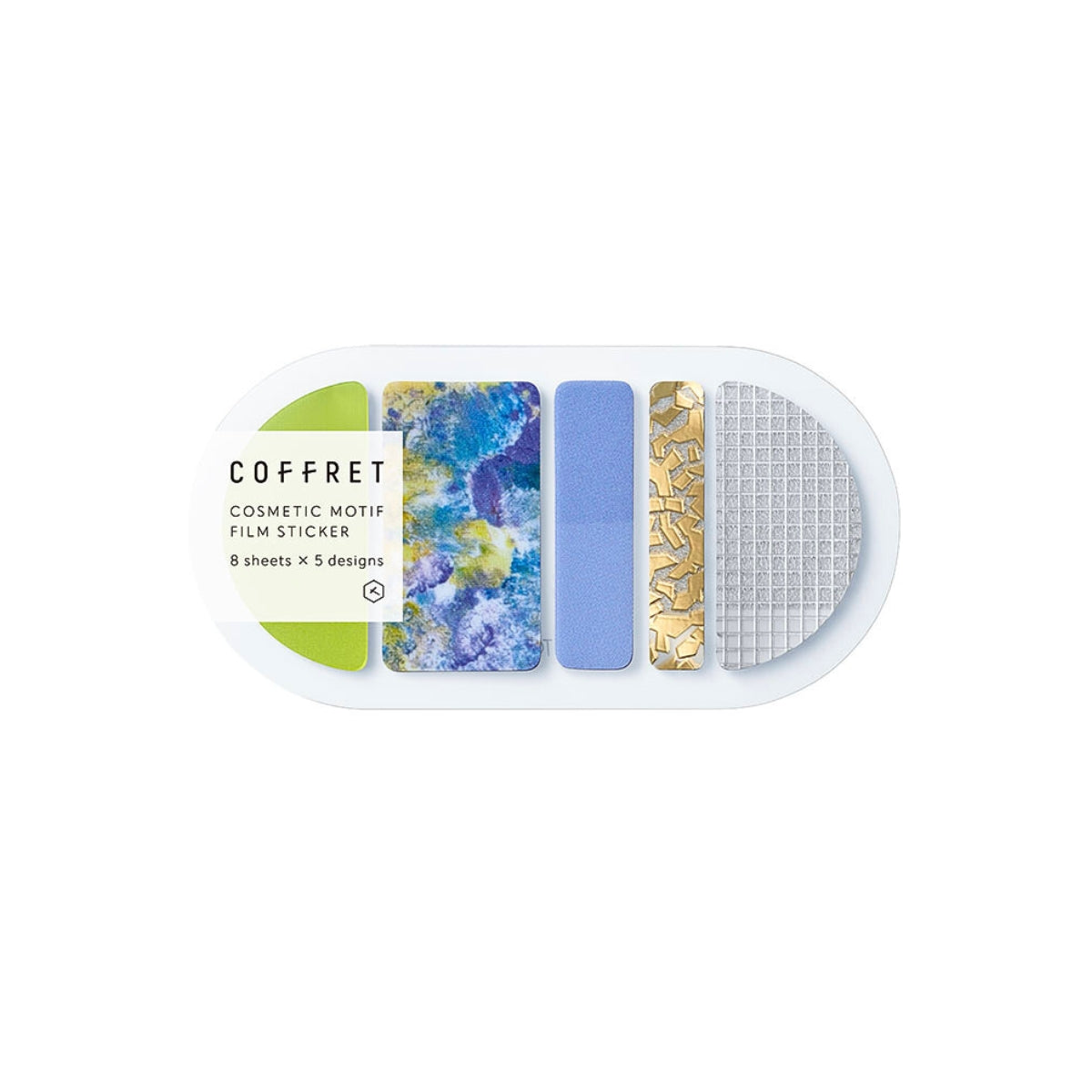KING JIM COFFRET Cosmetic Film Sticker Set