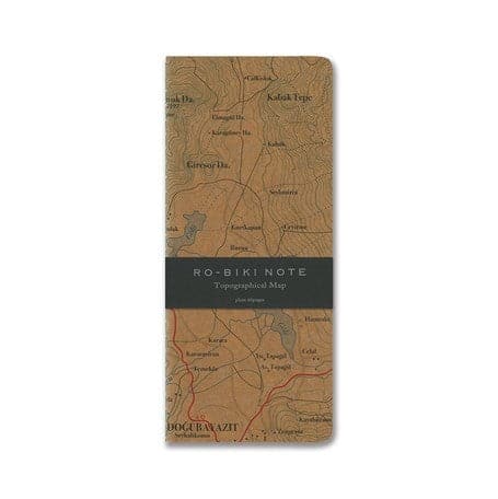 Yamamoto Paper RO-BIKI NOTE Topographical Notebook