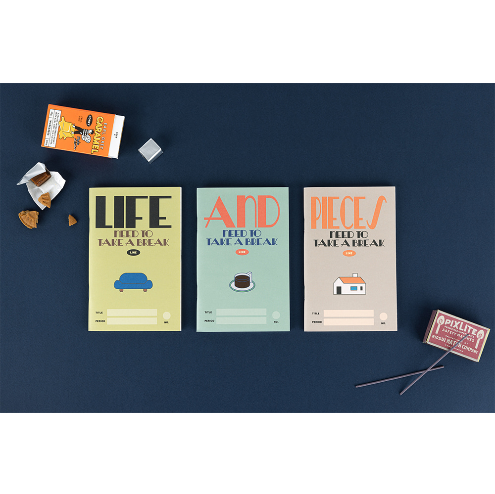 Livework LIFE & PIECES Mini Note Set