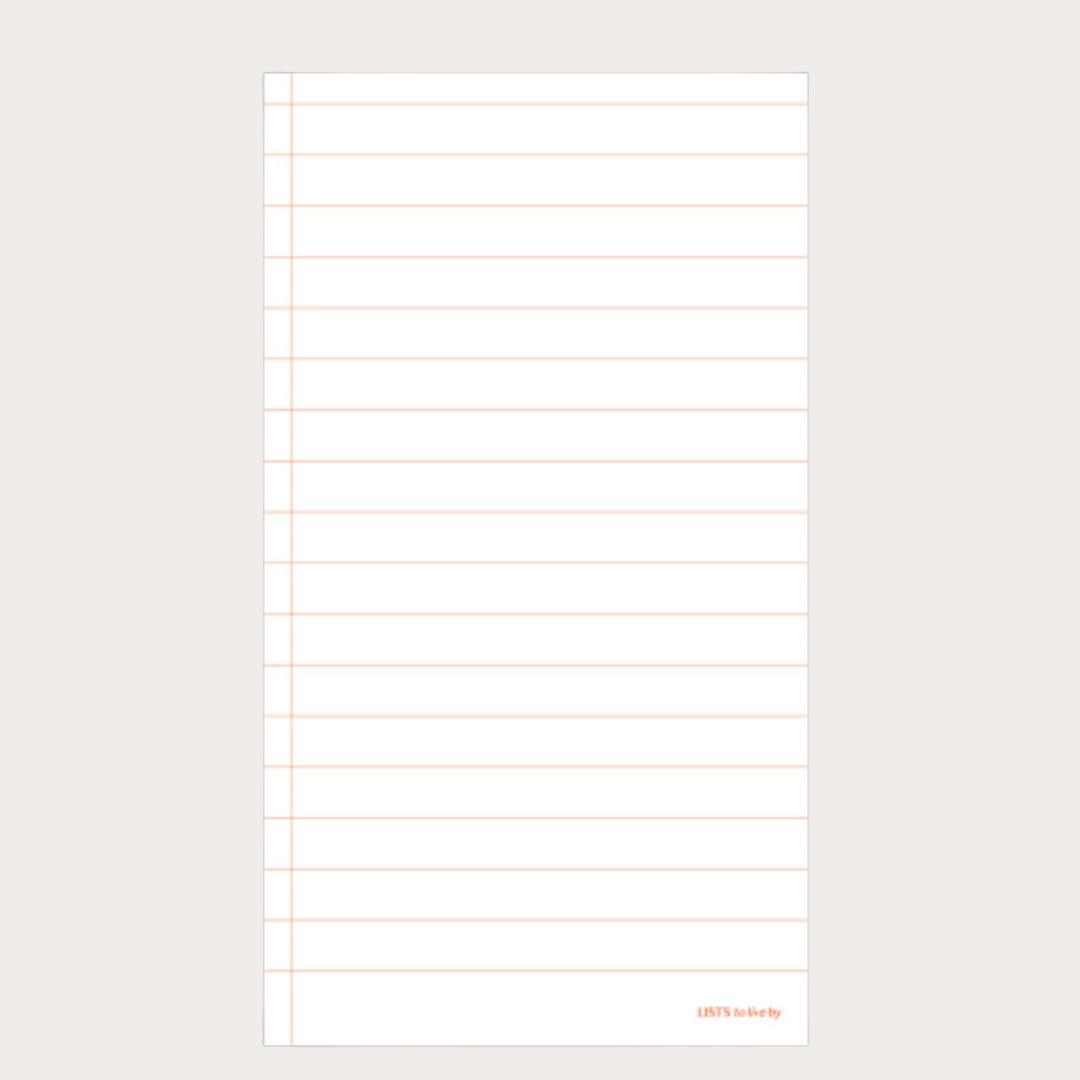 Paperian Lists To Live by Memo Pad [8 Styles]