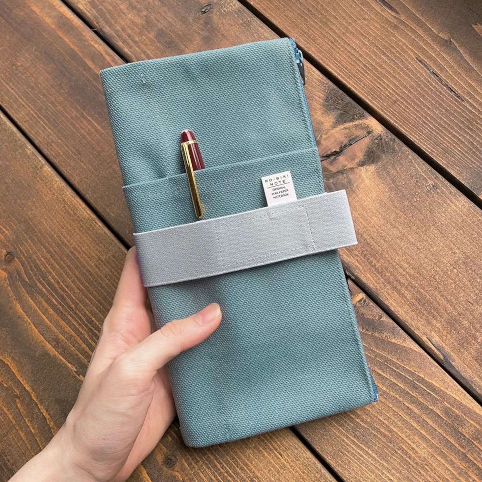 Yamamoto Paper RO‑BIKI NOTE Canvas Cover