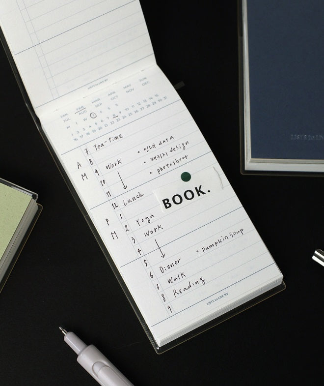 Paperian Lists To Live By Daily Handy Planner